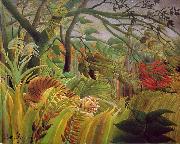 Henri Rousseau Surprise oil painting